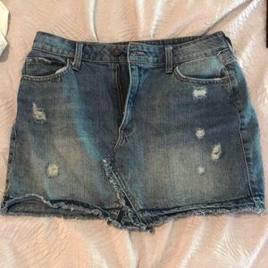 Denim skirt